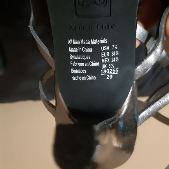 Brash Womans Myst Caged Sandel Heel - Picture 8 of 8